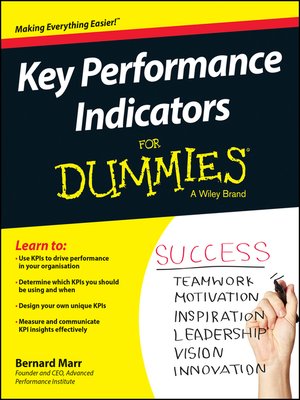 cover image of Key Performance Indicators For Dummies